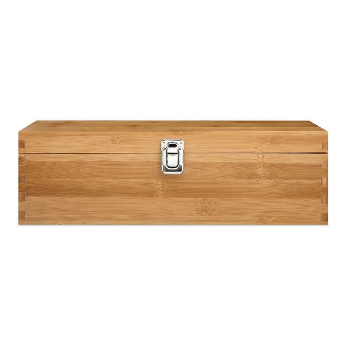Wein-Set in Bambus-Box TARDOR - holz-832