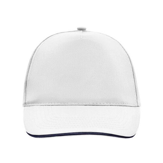 5 Panel Promo Sandwich Cap - gold - red-238