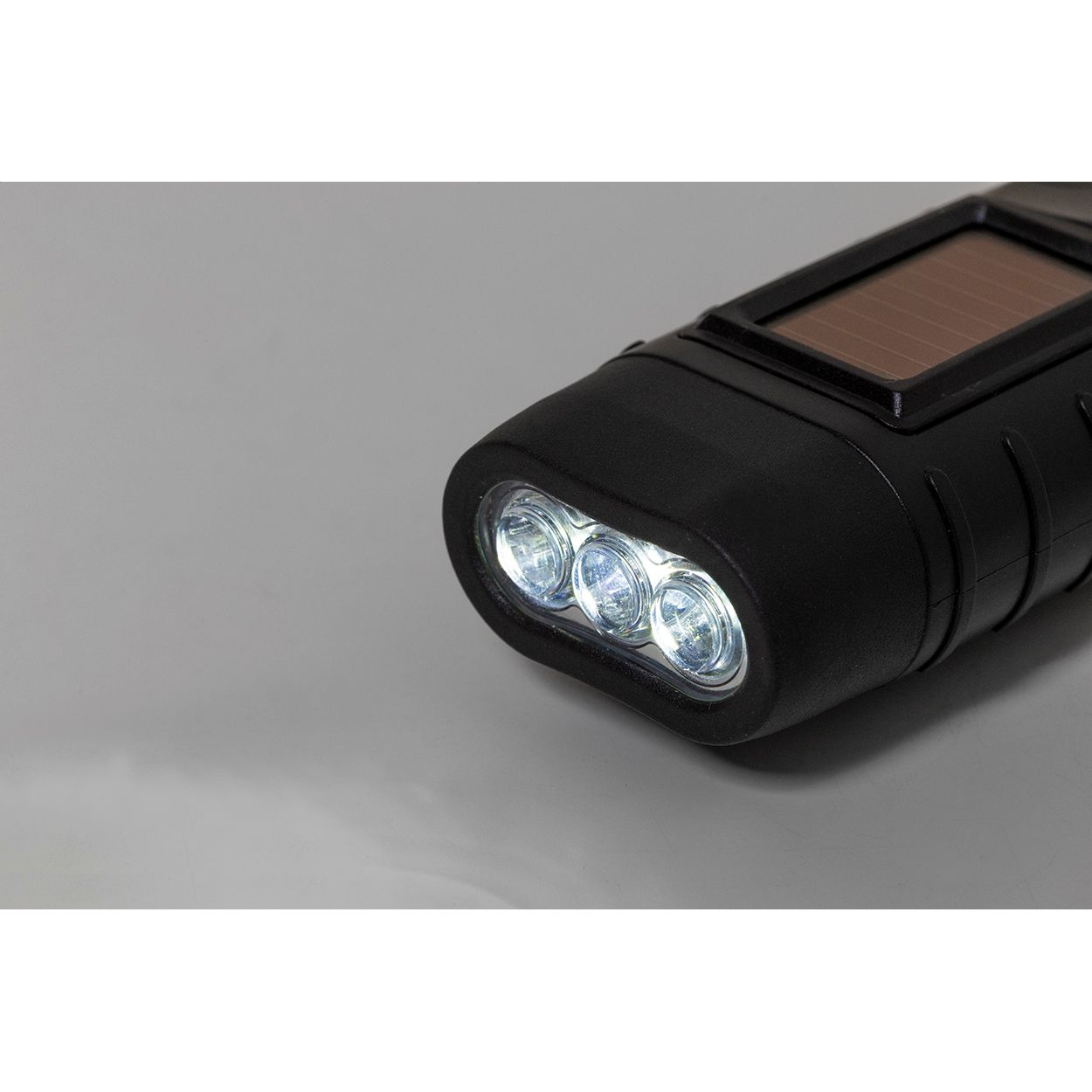 Diluto RABS Solar-Dynamo-Taschenlampe - schwarz-246
