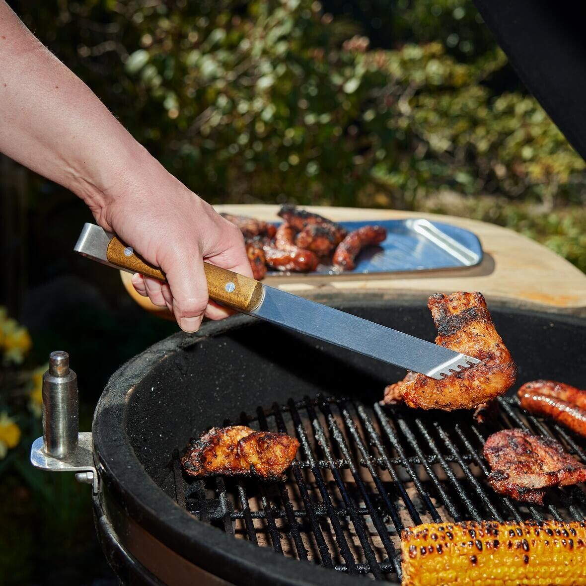 Grillzange Asado - braun-325