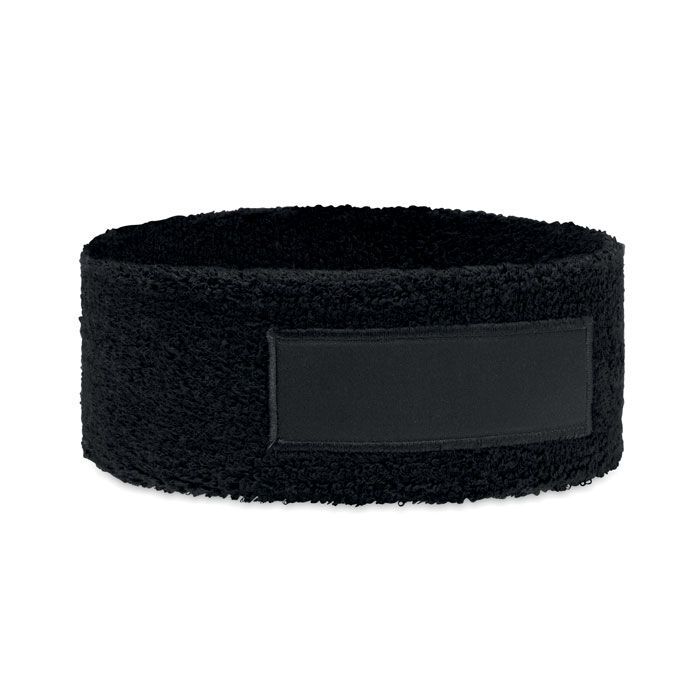 Stirnband Polycotton ATAMA - schwarz-420