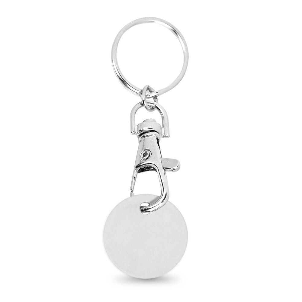 FIDO Schlüsselanhänger aus Metall - silber-437