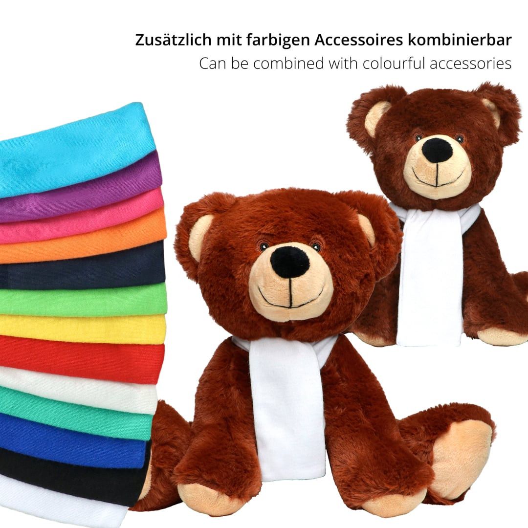 MiniFeet® RecycelBär® groß - braun-500