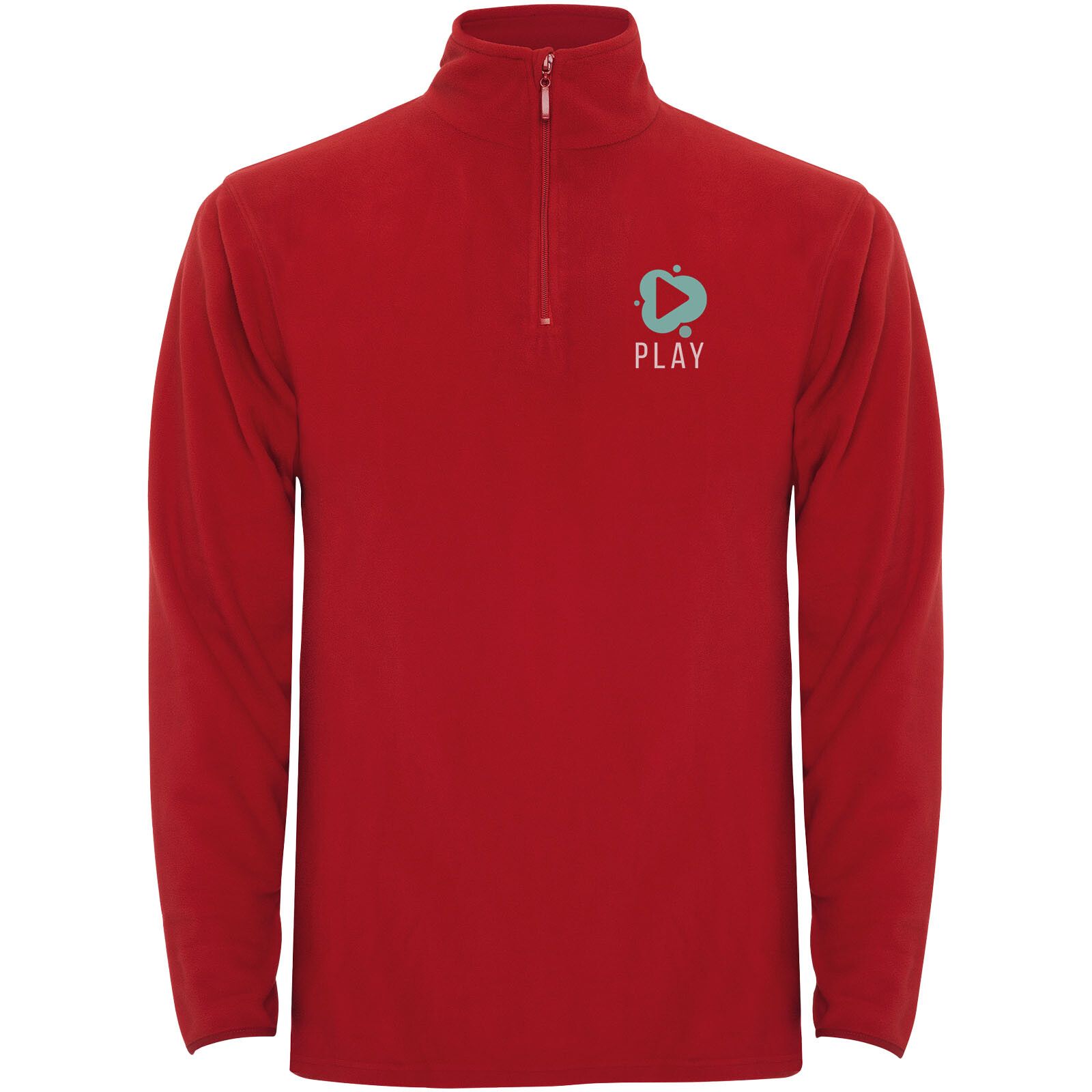 Himalaya 1/4 Zip - Fleecepullover für Herren - rot - M-960
