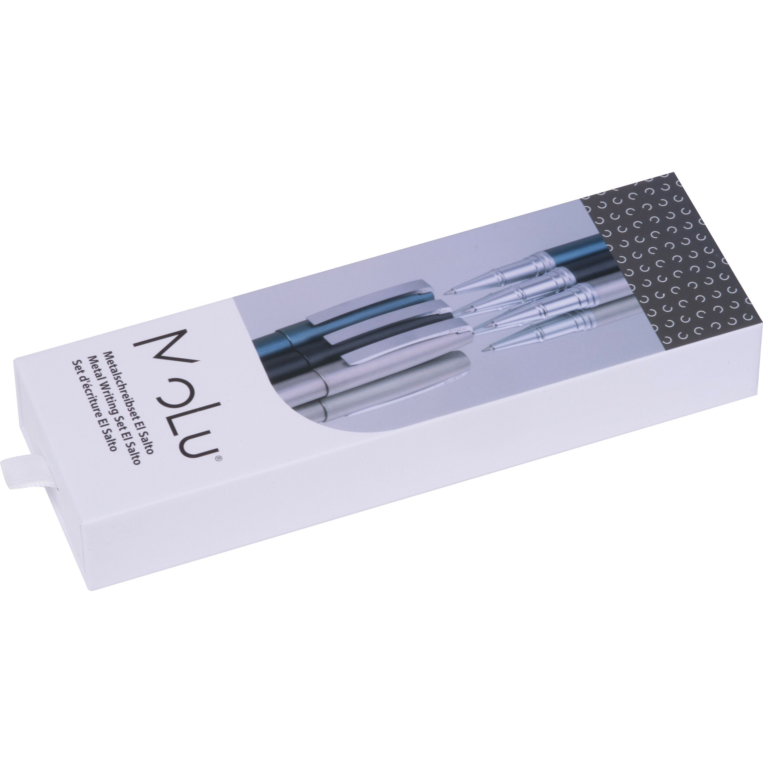 MoLu Metallschreibset El Salto - blau-527