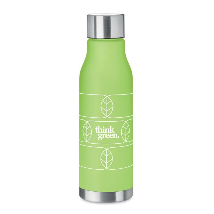 Trinkflasche RPET 600ml GLACIER RPET - transparent limettengrün-716
