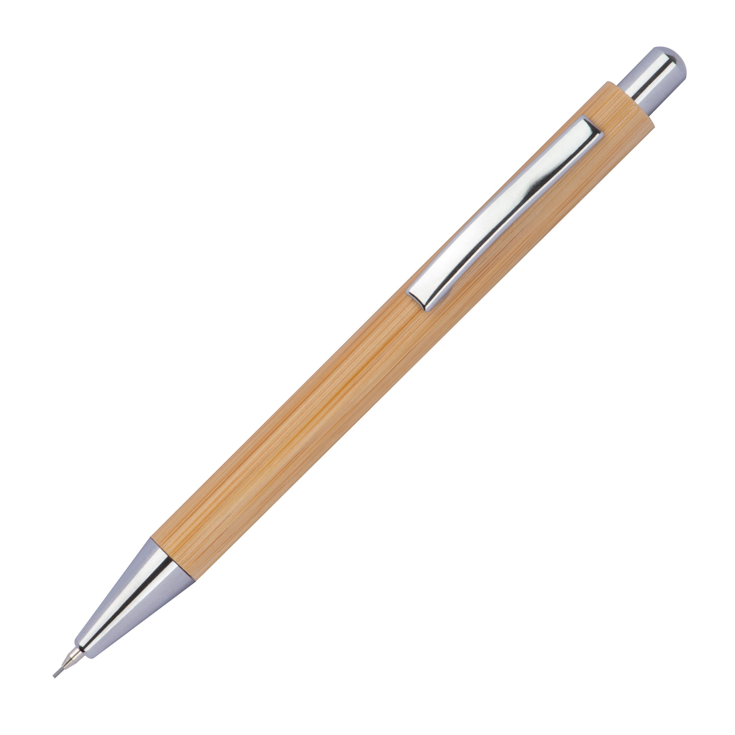 Schreibset aus Bambus - beige-311