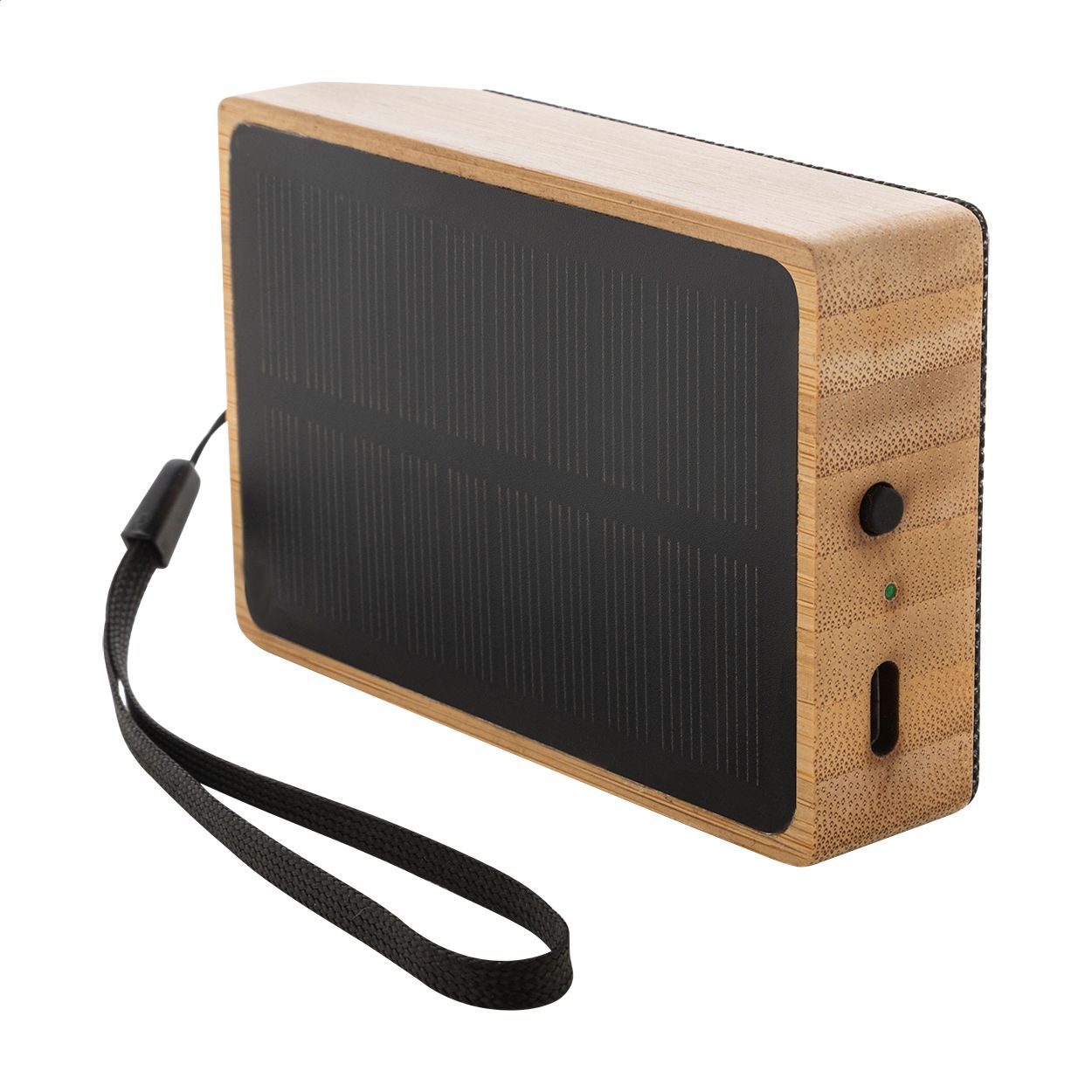 SolBeat Kabelloser Solarlautsprecher - schwarz - natur-728