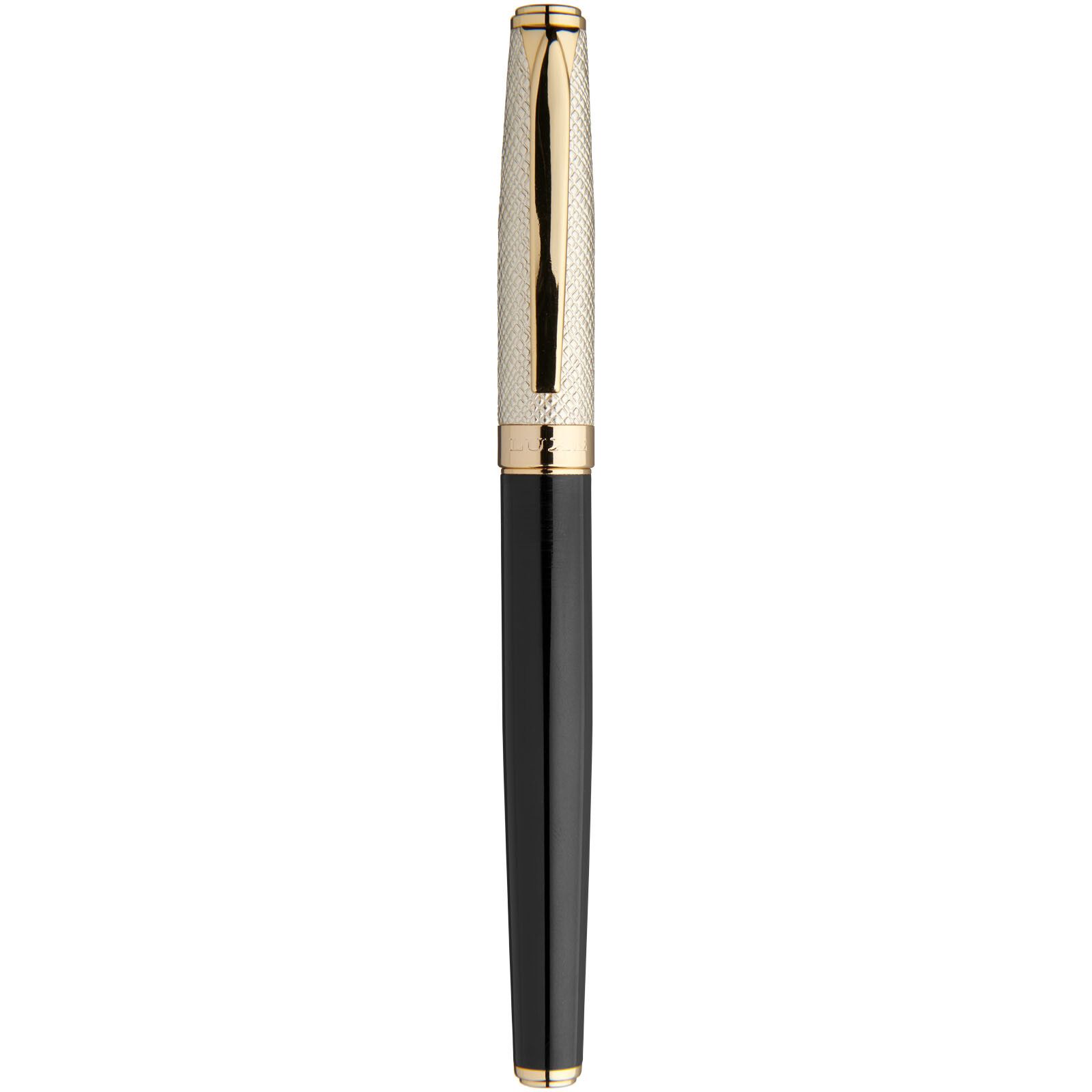 Doré Kugelschreiber (schwarze Mine) - schwarz -  gold-61