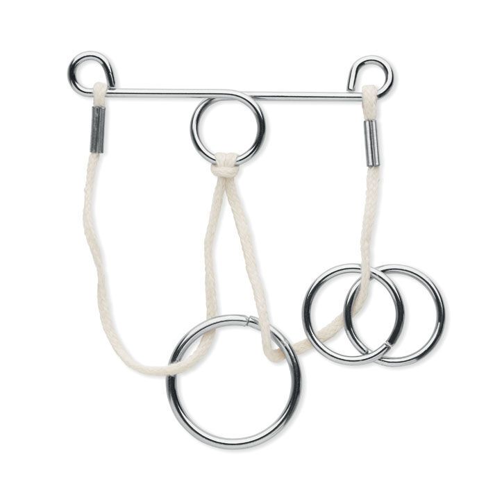 Geduldsspiele-Set CONNECTION - silber-382