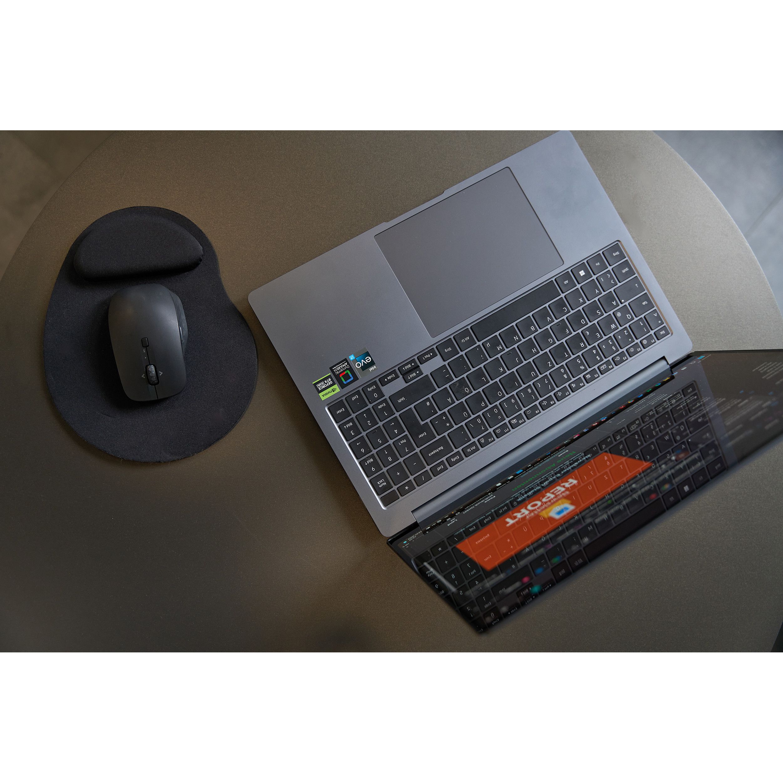 Ergonomisches Mousepad Brantford - schwarz-847