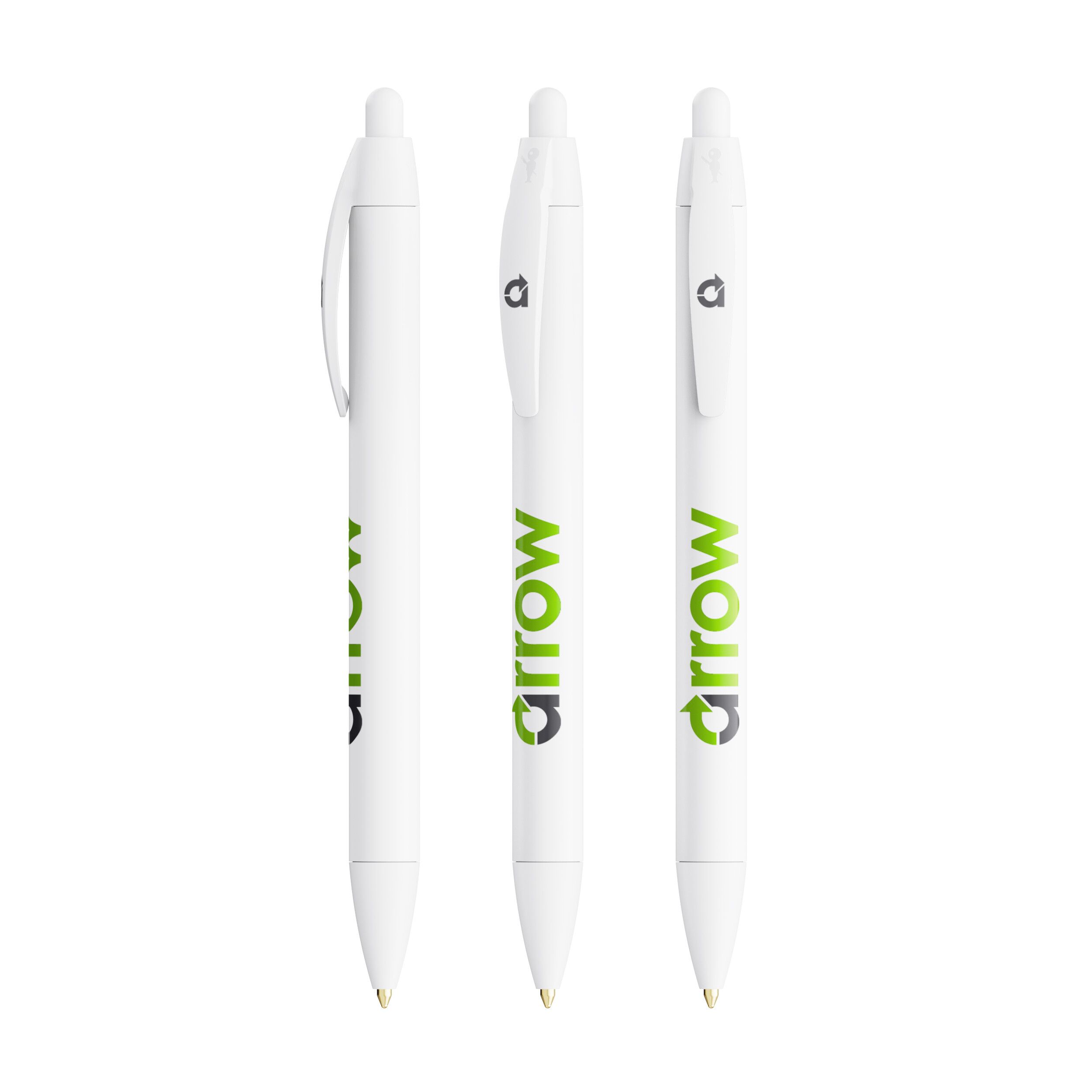 BIC® Wide Body Ecolutions® ballpen, Mine schwarz - weiß-882