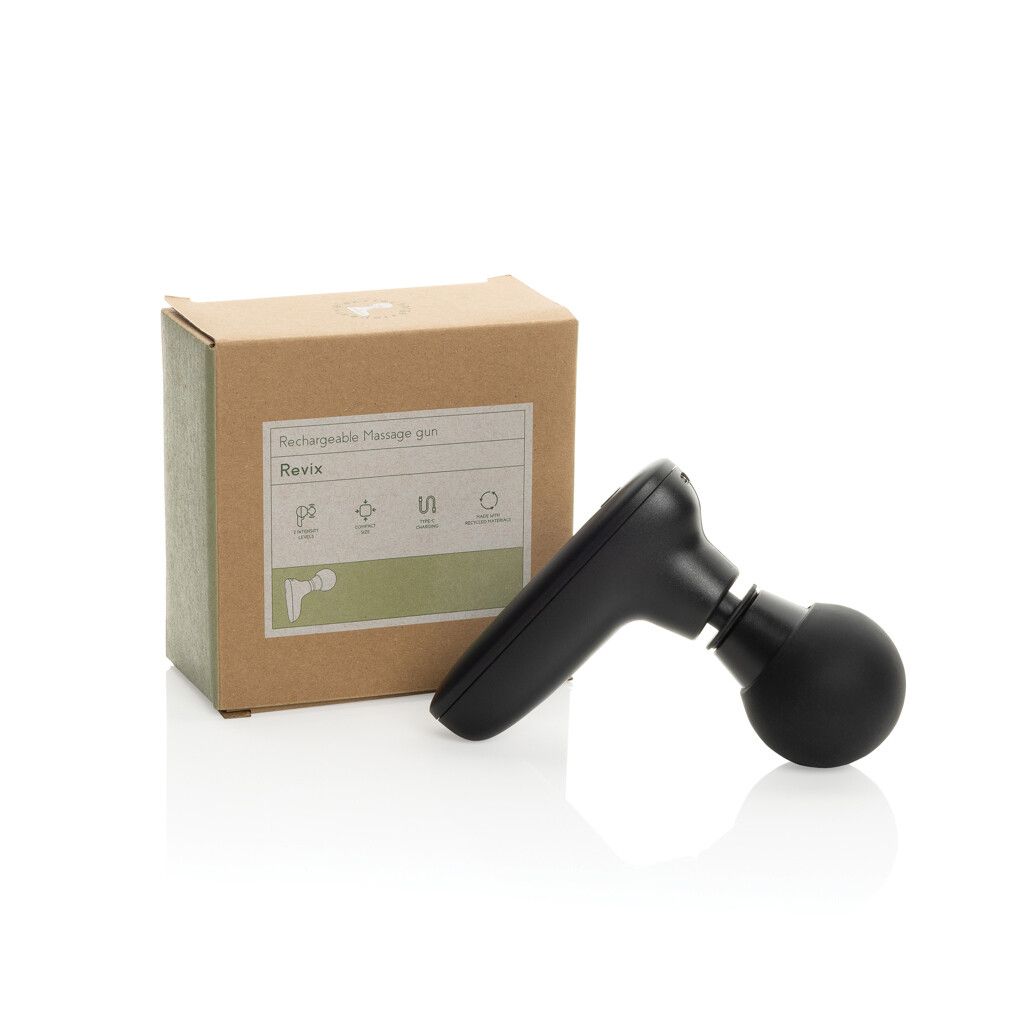Revix Massage-Gun aus RCS recyceltem ABS - schwarz-159
