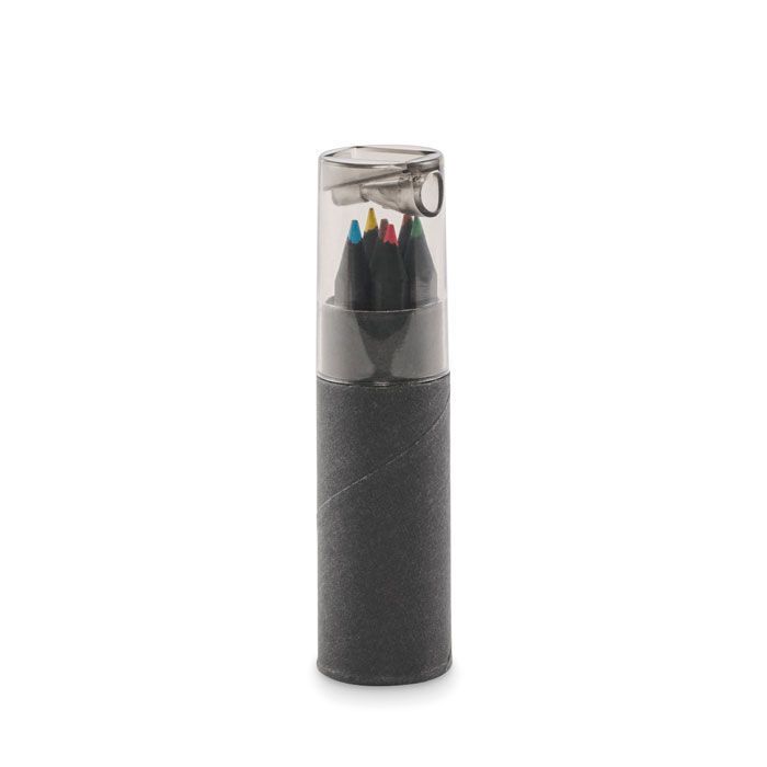 Buntstifte-Set mit Anspitzer NEGRO - schwarz-41