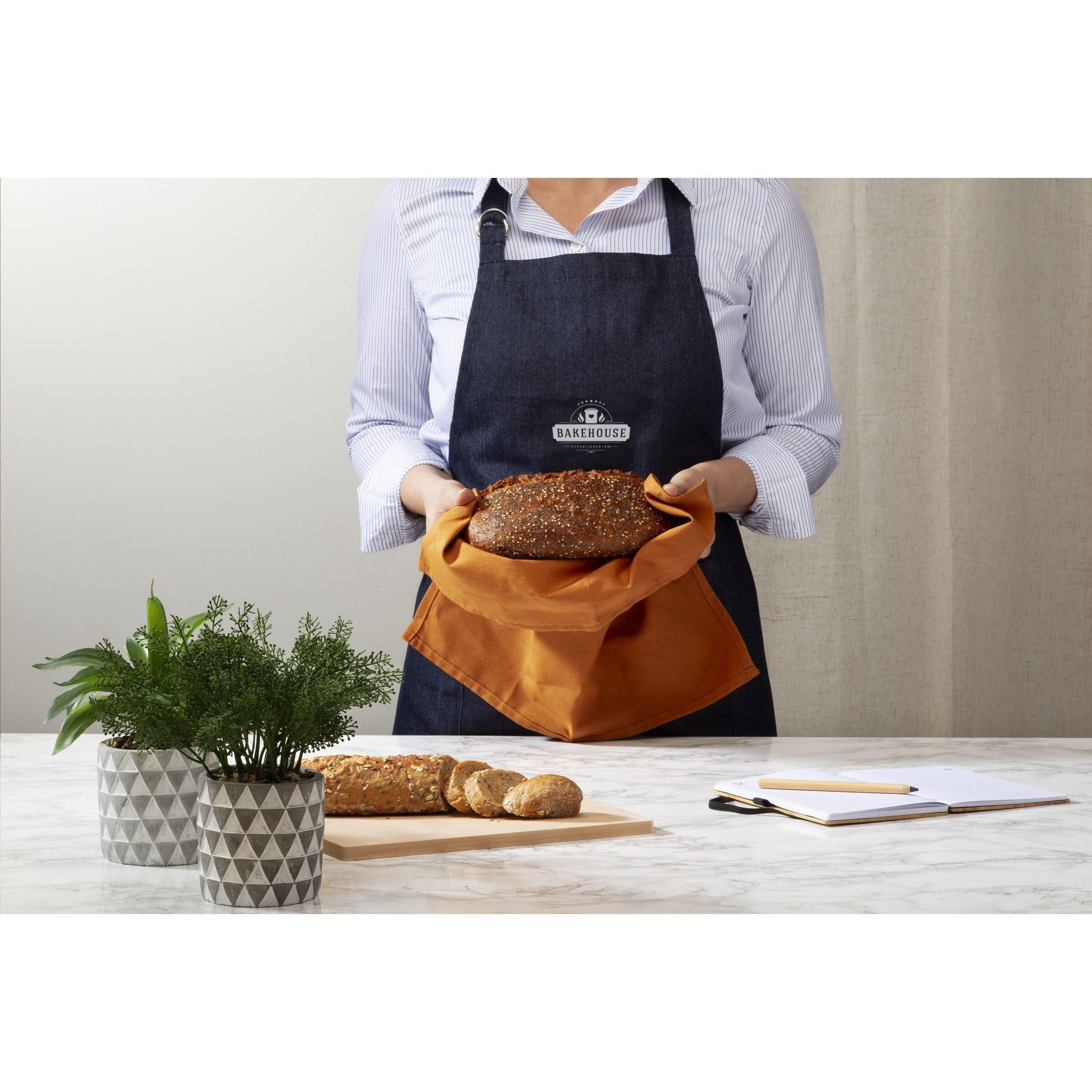 Apron GRS Recycled Denim (220 g/m²) Schürze - denimfarben-628