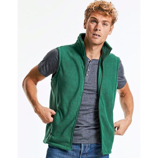 Men´s Outdoor Fleece Gilet - classic red-927