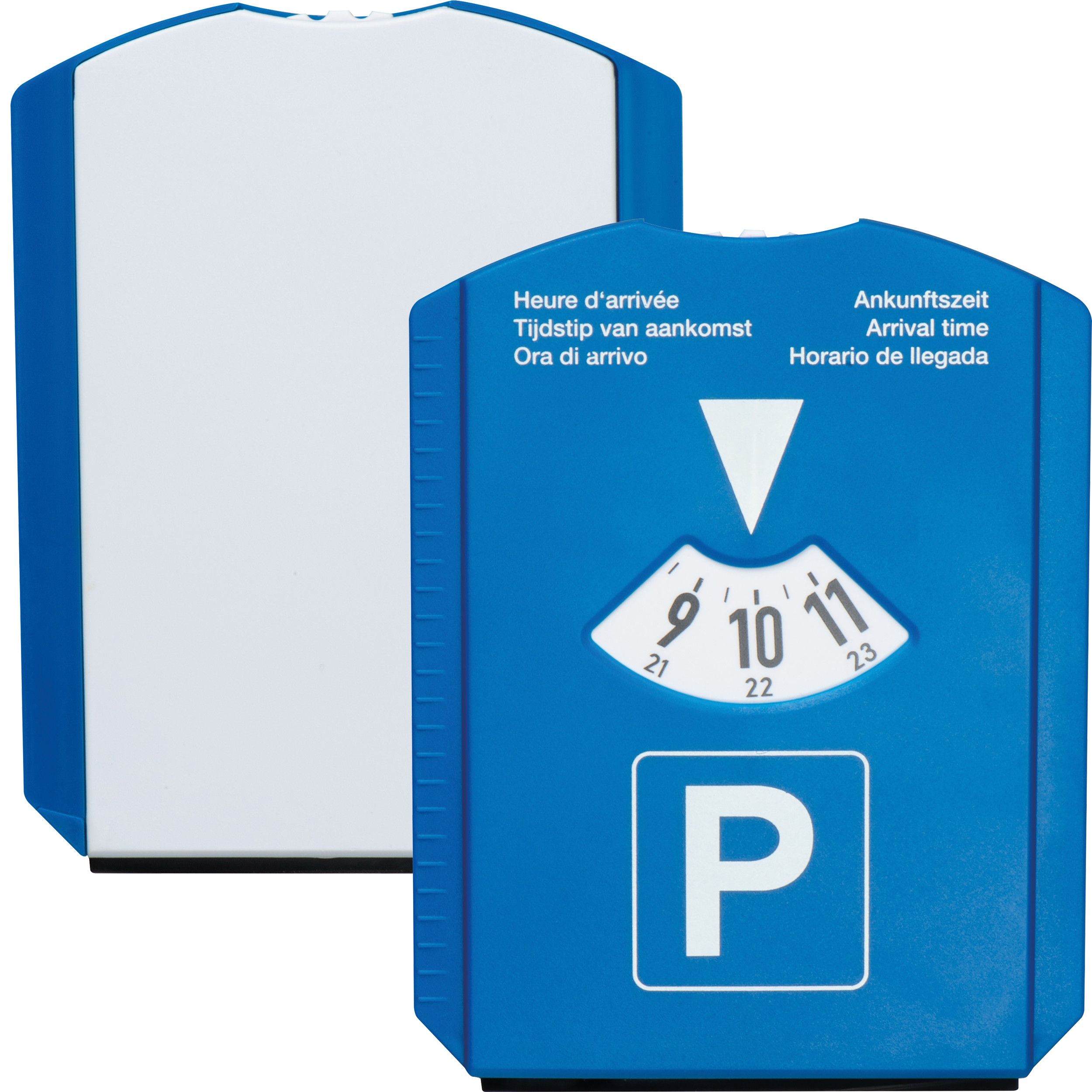 Parkscheibe mit Eiskratzer - blau-390