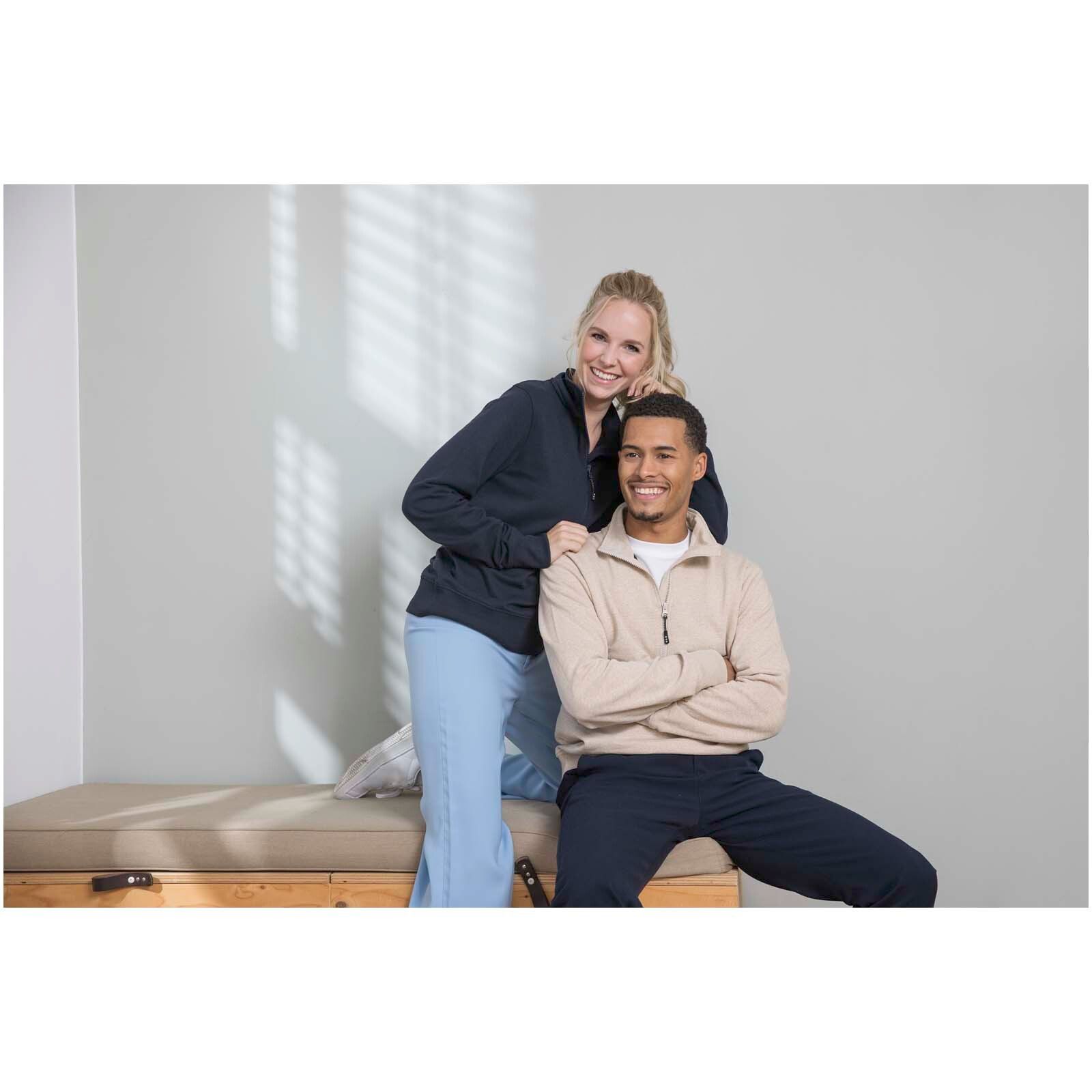 Tin Aware Pullover mit Half-Zip Reißverschluss aus recyceltem Material   - navy - XS-360