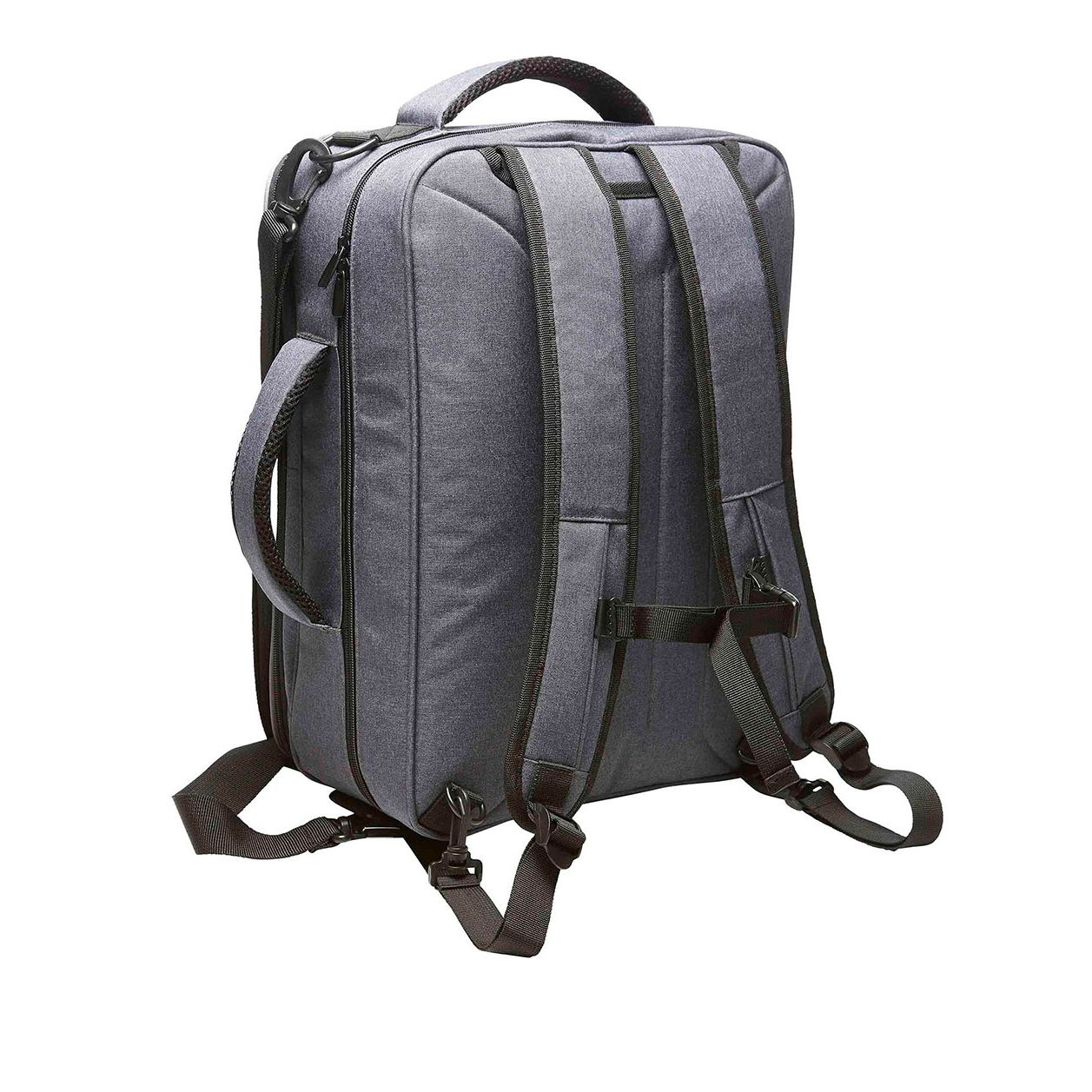 Combibag ATTENTION - blau-grau meliert-725