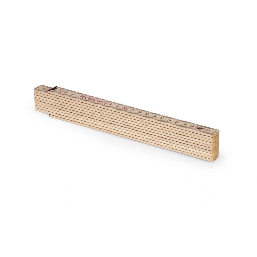 BLOCK 52 Holz Zollstock - 2m - natur-697