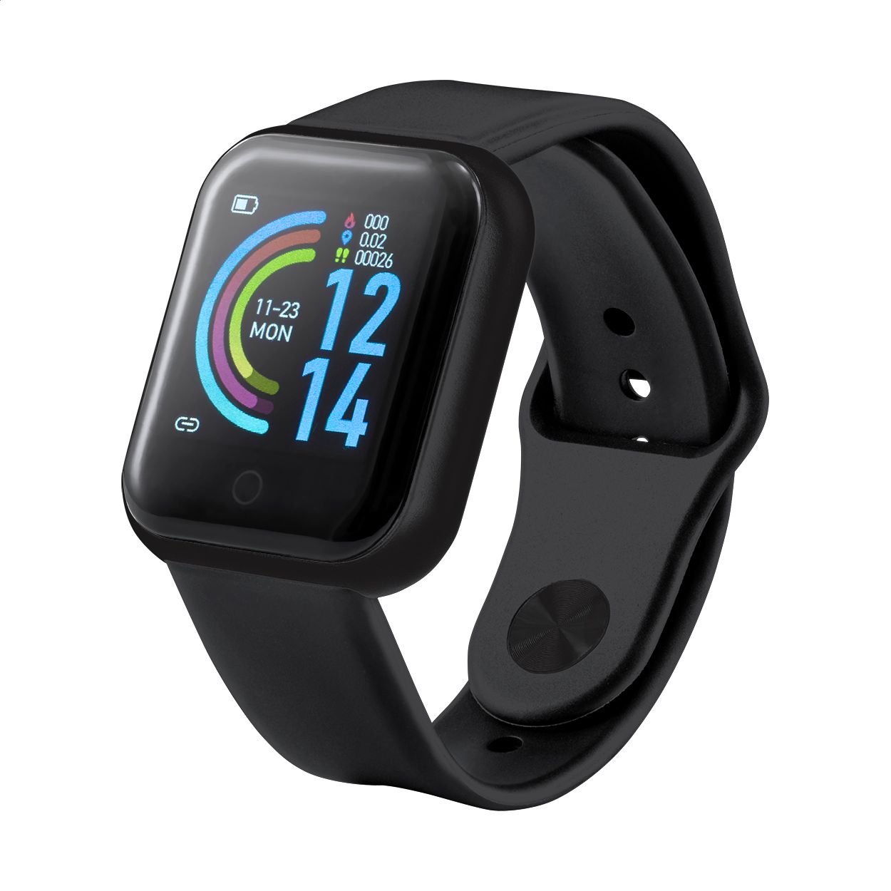 Wristo intelligente Uhr - schwarz-142