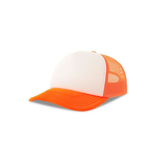 white - orange fluo