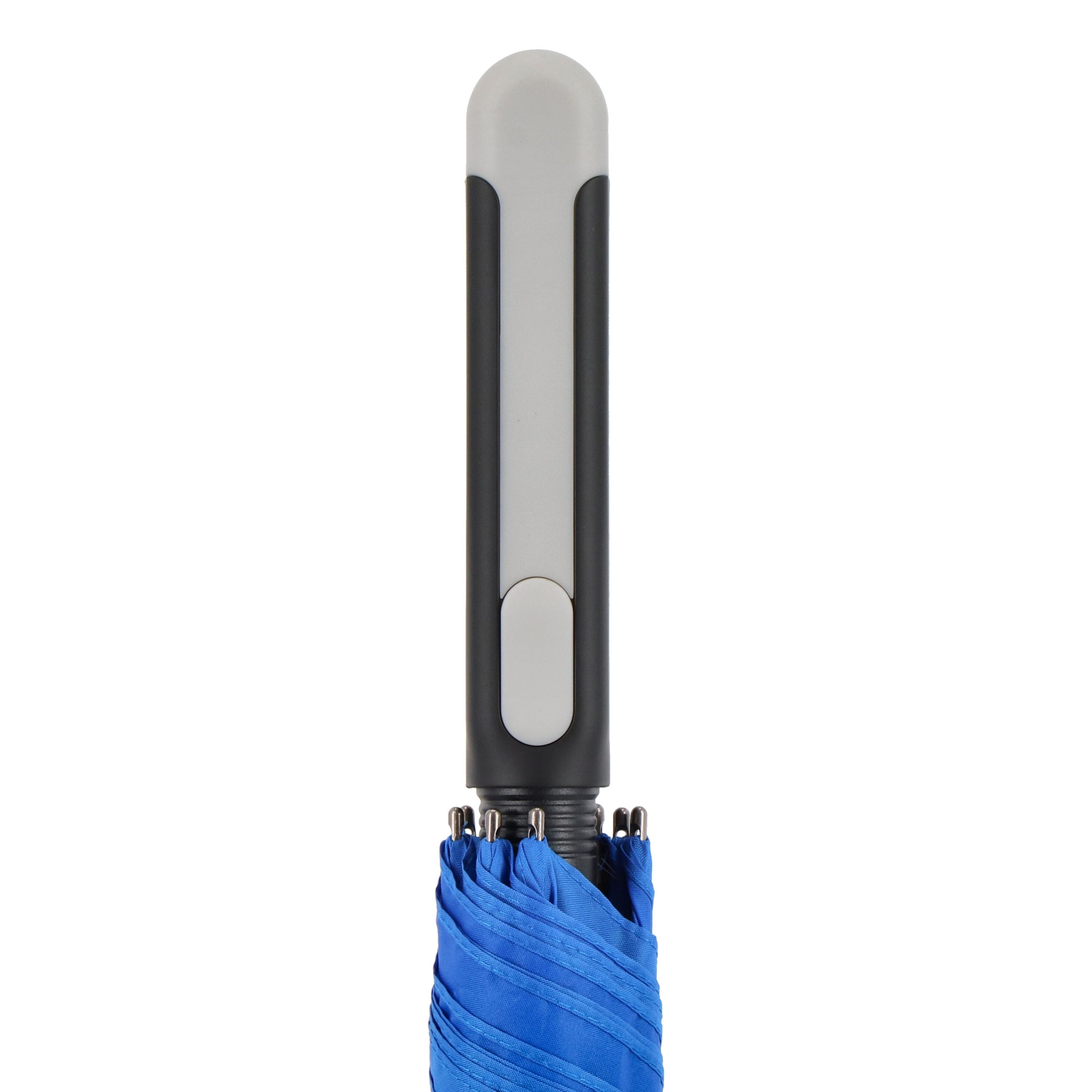 Emerantia 190T Pongee 23 Stockschirm Auto offen - blau-197