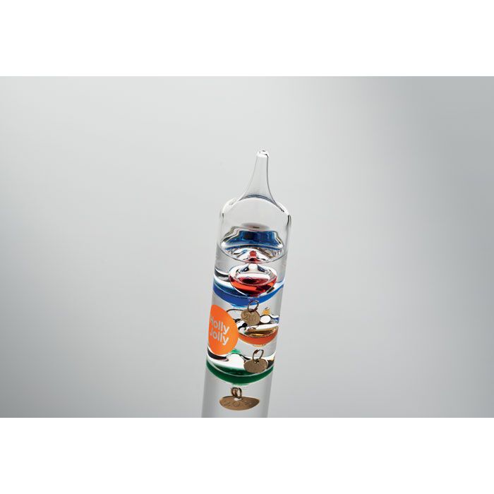 Galileo Thermometer Glas 28cm GALI - transparent-959