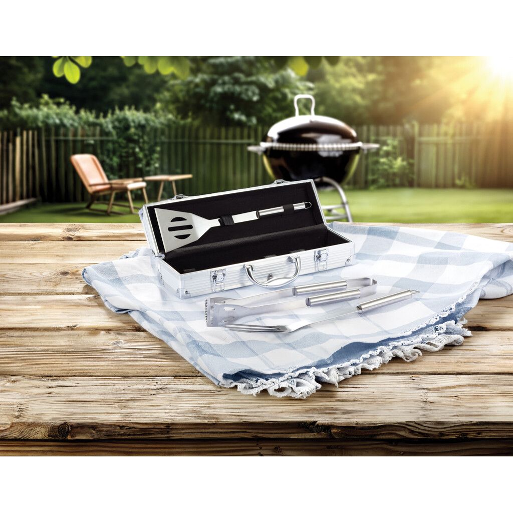 Grillset Classic - silber-956