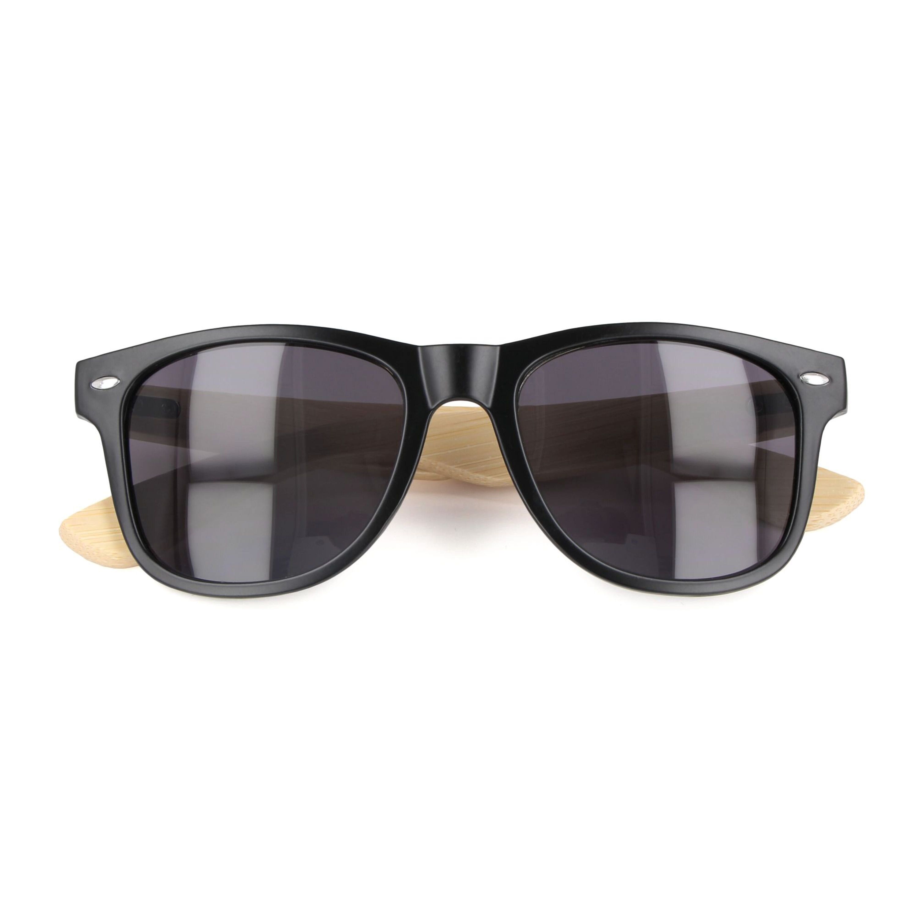 Justin RPC-Sonnenbrille mit Bambus UV400 - schwarz-104