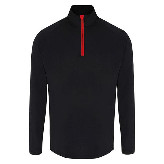black - red