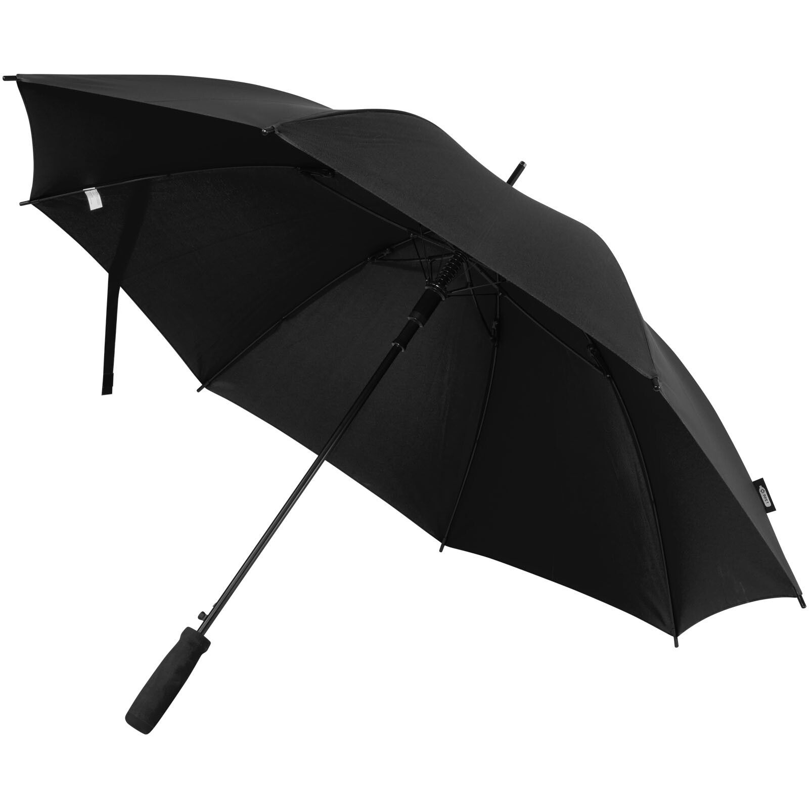 Niel 23" Automatikregenschirm aus recyceltem PET - schwarz-26