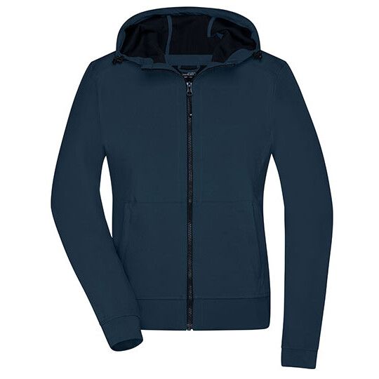 Ladies´ Hooded Softshell Jacket - navy - navy-685
