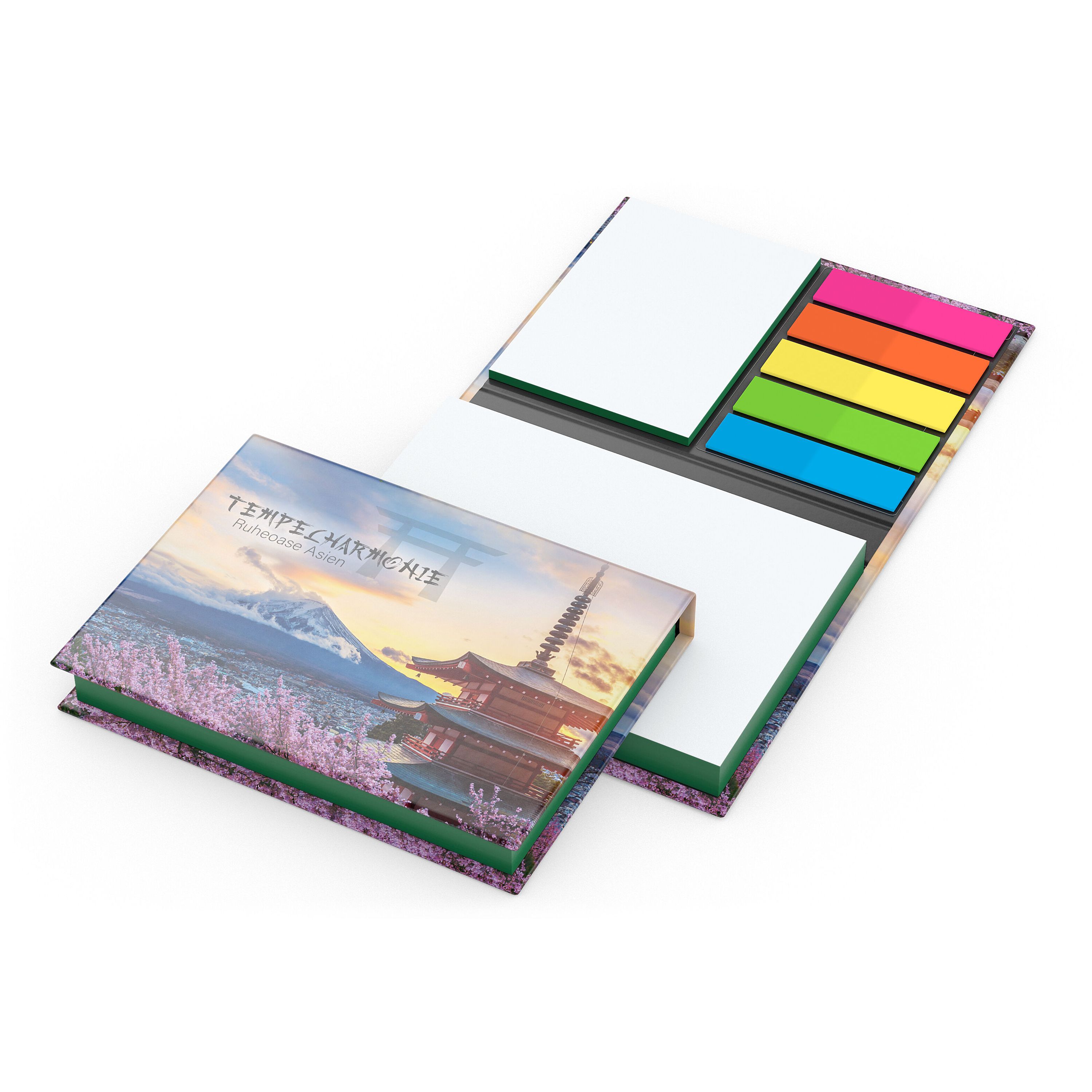Haftnotiz-Set Wien, glänzend, grün-274