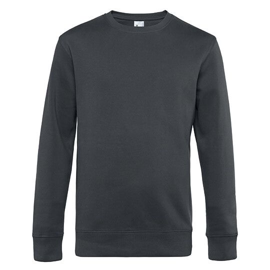 KING Crew Neck Sweat_° - asphalt - XS-917