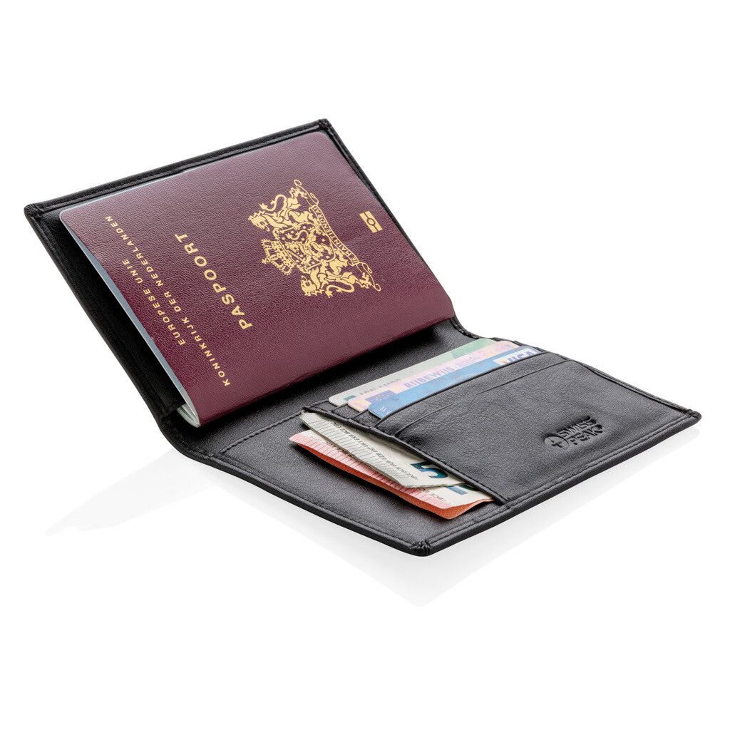 RFID Anti-Skimming Ausweismappe - schwarz-113