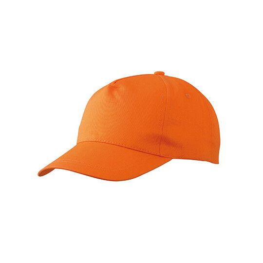 5 Panel Promo Cap - orange-698