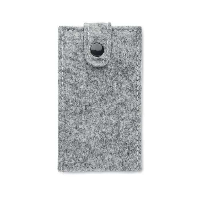 Maniküre-Set RPET-Filz NAILKIT FELT - grau-524