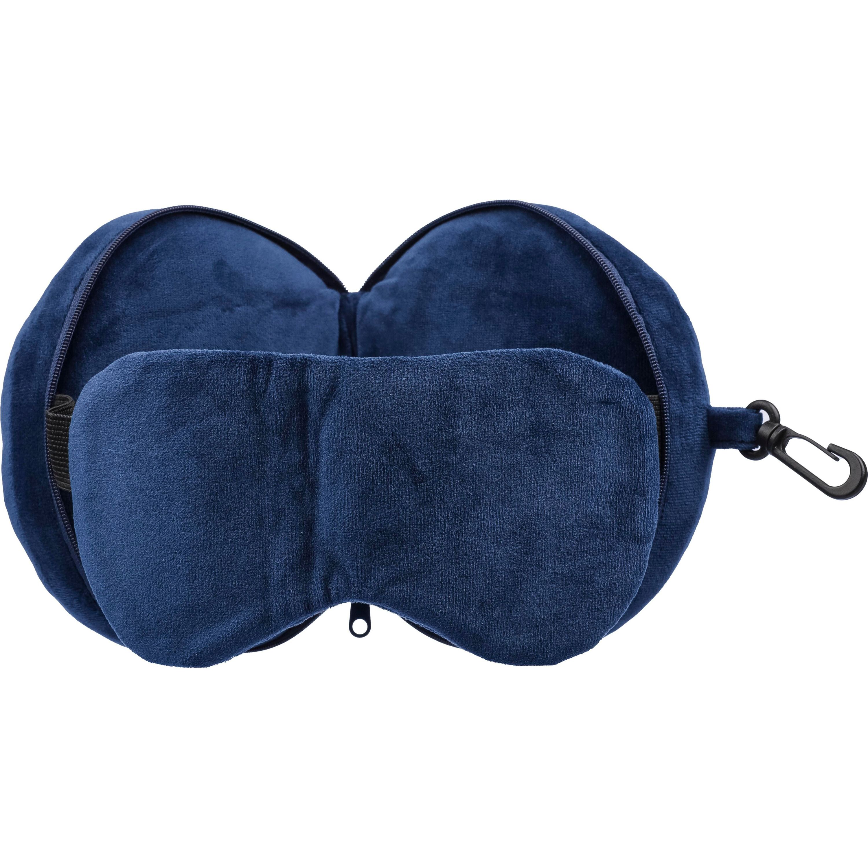 Reisekissen aus Polyester Leontine - blau-588