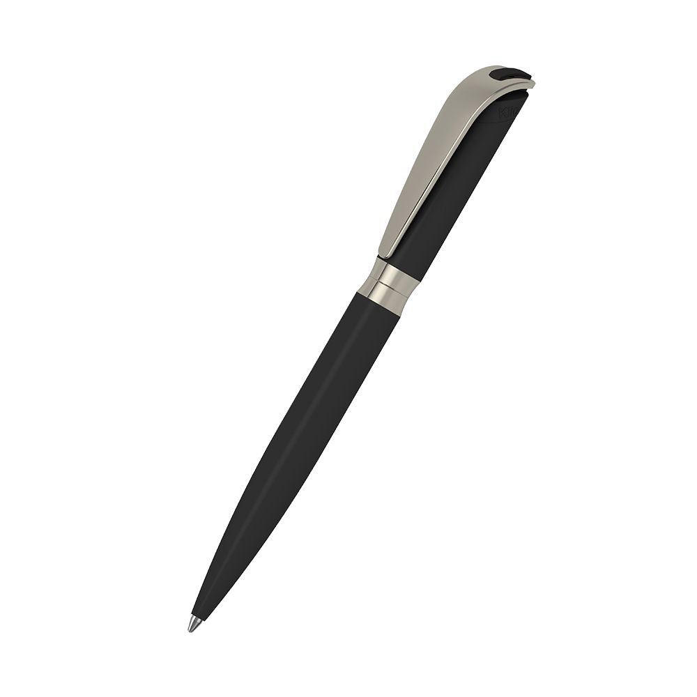 Drehkugelschreiber I-roq softtouch Mb - softtouch schwarz-133