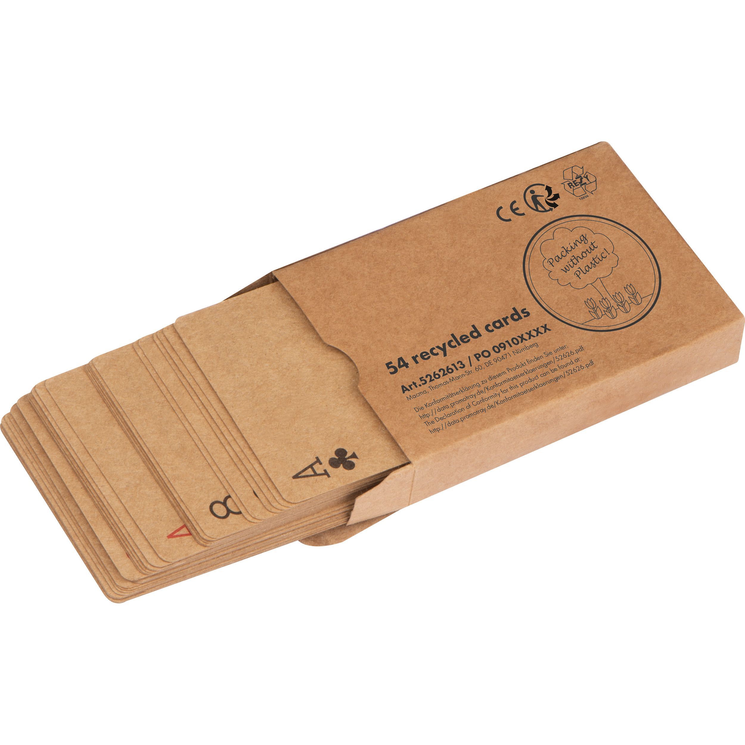 Spielkarten Newcastle - beige-365
