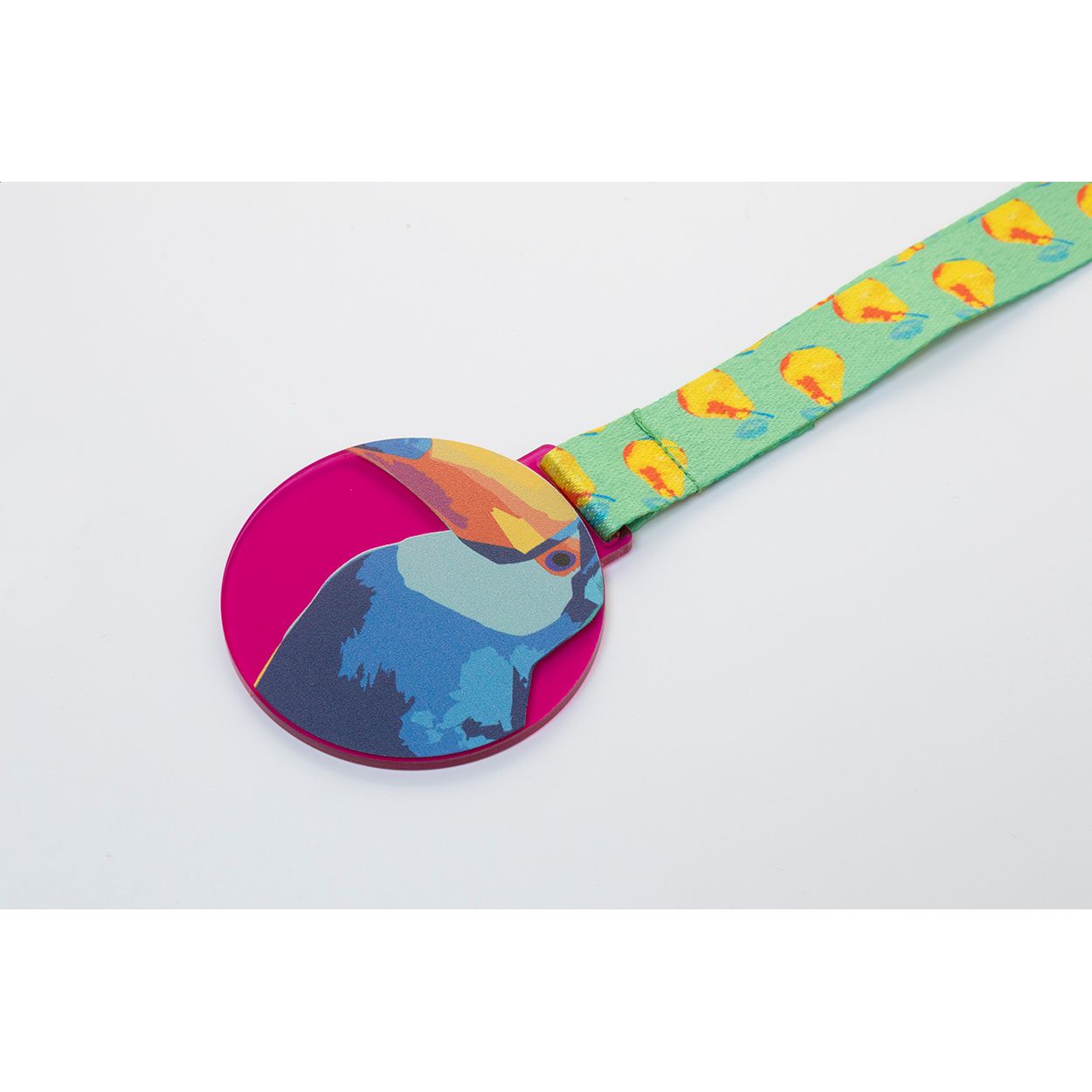 Subdal Colour Individuelle Medaille - pink - transparent-66