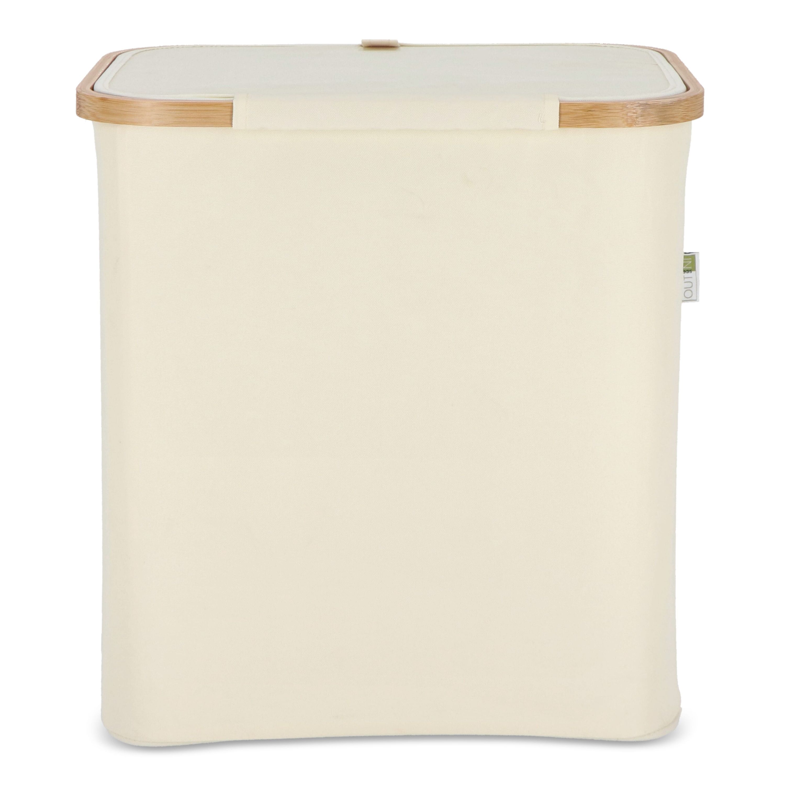 InSideOut faltbarer Korb mit Deckel Sogne 40,5 x 33 x 42cm rPET - natur-944