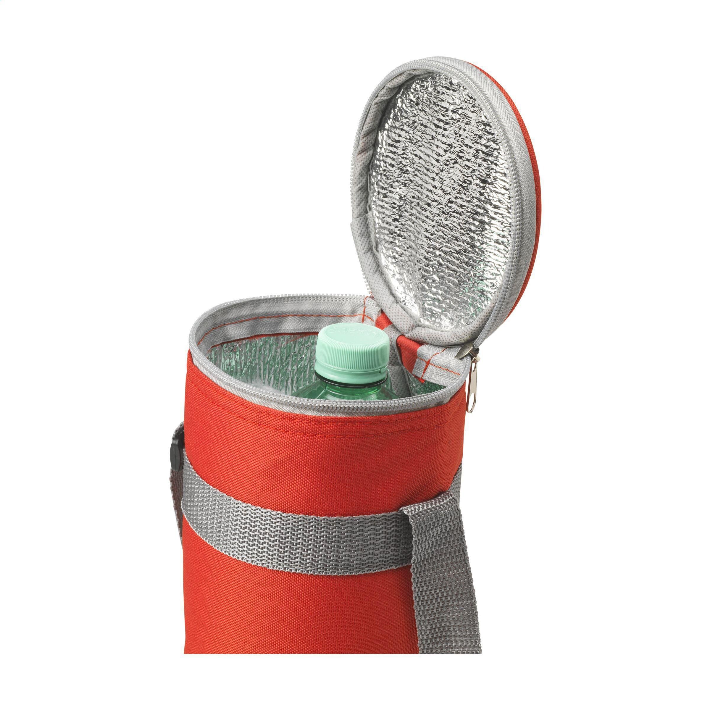 BottleCooler GRS RPET Kühltasche - rot-730