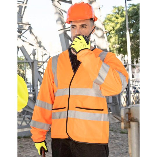 Hi-Vis Lightweight Safety Jacket Andorra - signal yellow-160
