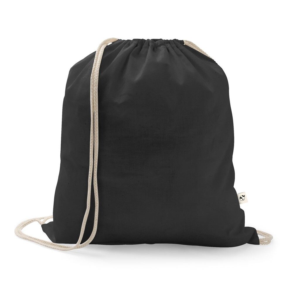 ISTANBUL Rucksack aus recycelter Baumwolle (70%) Polyester (30% rPET) - schwarz-128