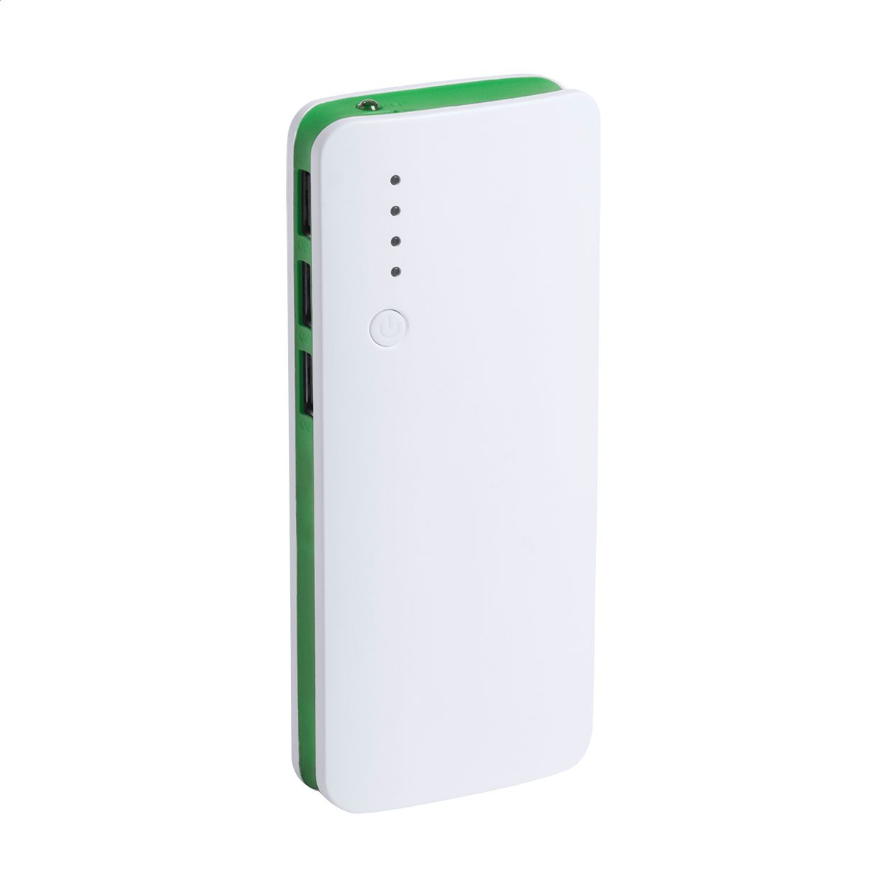 Powerbank Kaprin - grün - weiß-416