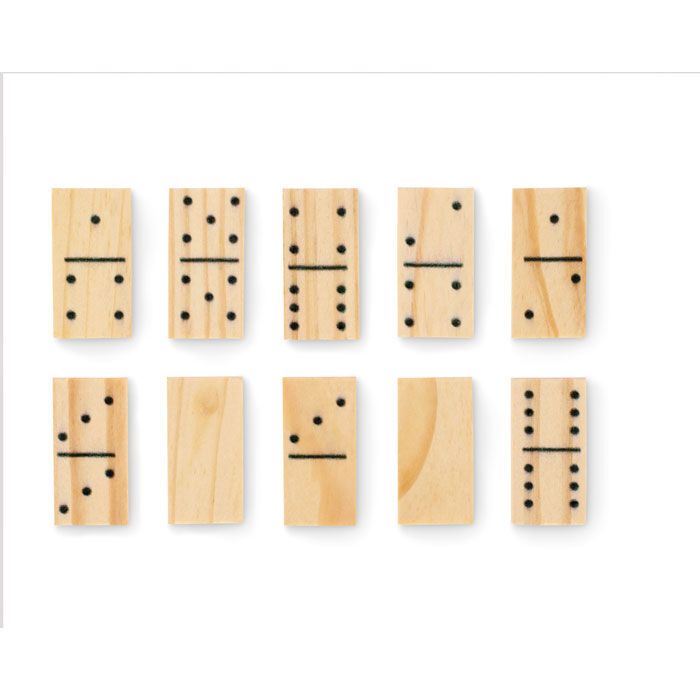 Domino- und Spielkarten-Set DOMI&CARDS - holz-593