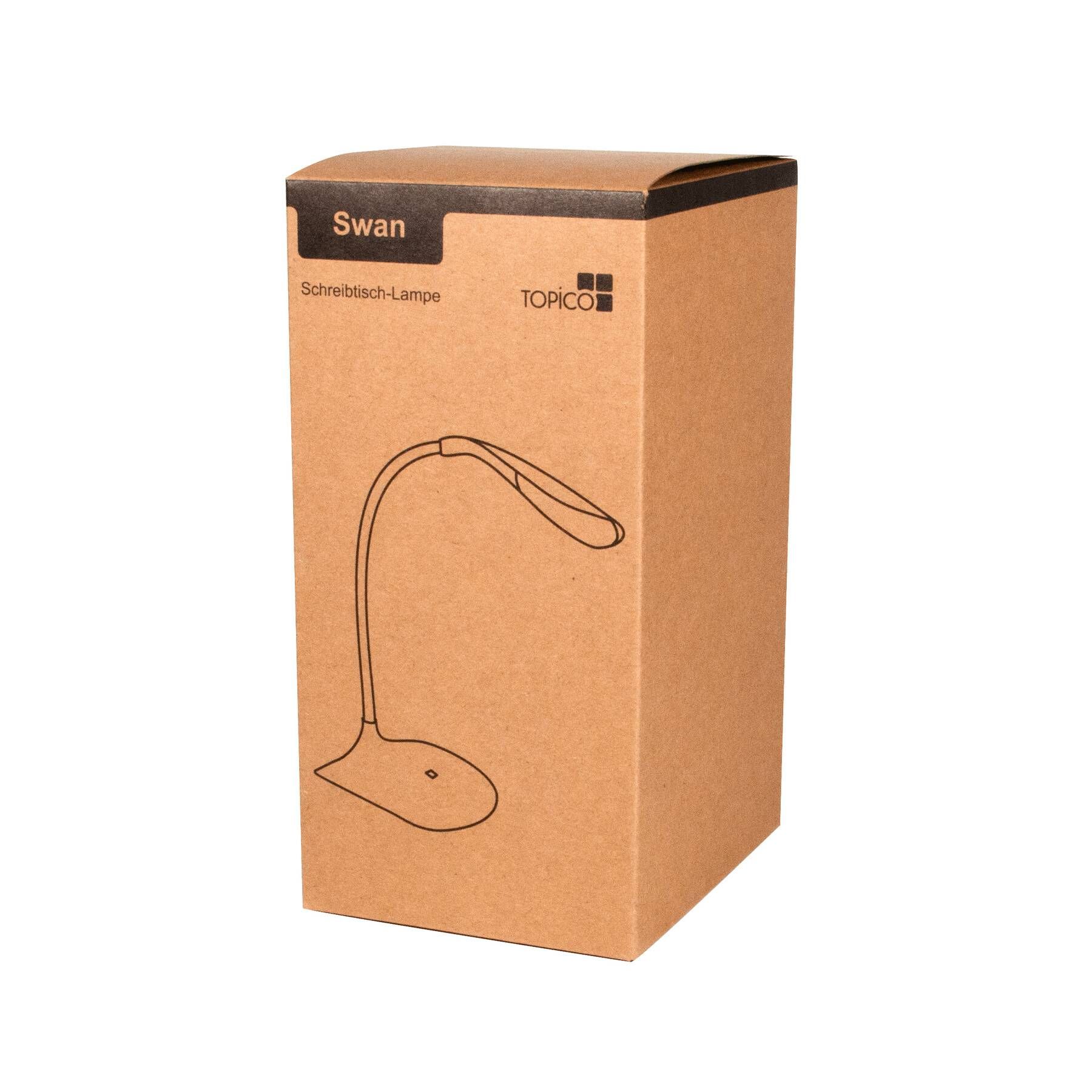 Schreibtisch-Lampe SWAN - weiß-60