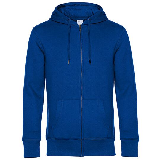 KING Zipped Hood Jacket_° für Herren - royal - XXL-149